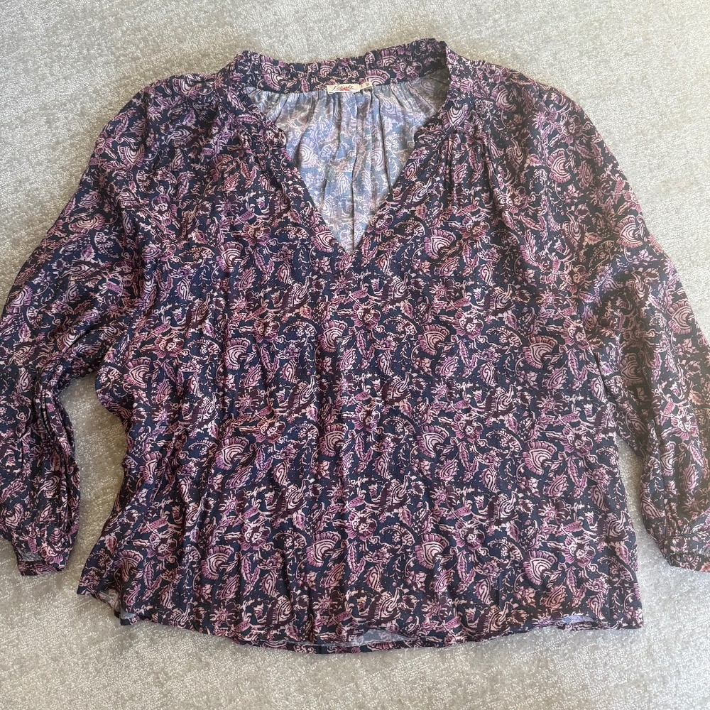 Faherty Dolman Blouse
